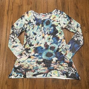 Sundance Before & Again Shirt Womens Small Thermal Waffle Knit Gray Green USA